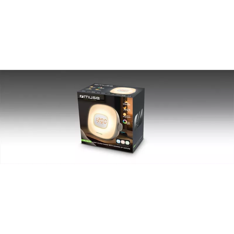 Prenosné rádio Muse ML-198 CR FM tuner automatické ladenie LED displej