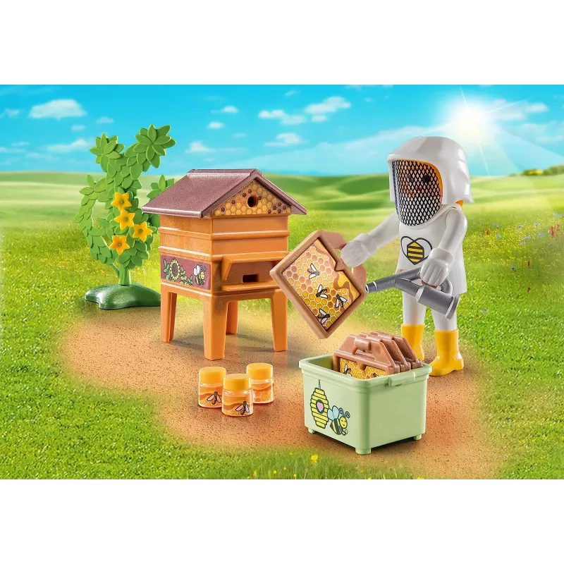 Playmobil včelár – hra rolí a kreatívna hra pre deti od 4 do 10 rokov – Fat Brain Toys