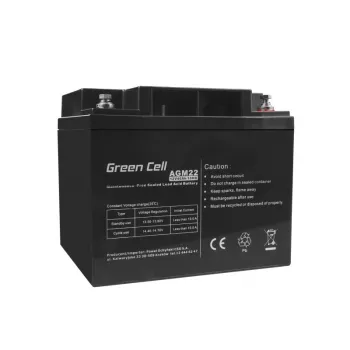 UPS batéria Green Cell AGM22 — olovená, uzavretá, 12 V, 40 Ah (VRLA), 170 × 165 × 197 mm, 12,1 kg