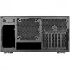 SilverStone Crown 04 PC skriňa SST-CW04TB — HTPC formát, podpora SSI-EEB, tmavosivá