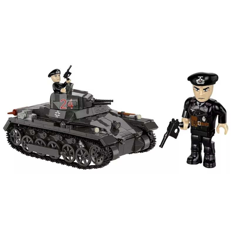 Stavebnica Cobi Panzer I Ausf. B – 654 dielov, detailný model stavebnice