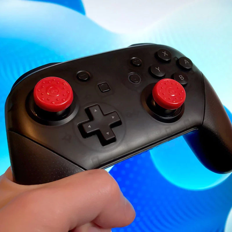 Krytka thumb grip Steelseries 1020-NP Rubber čierna červená biela