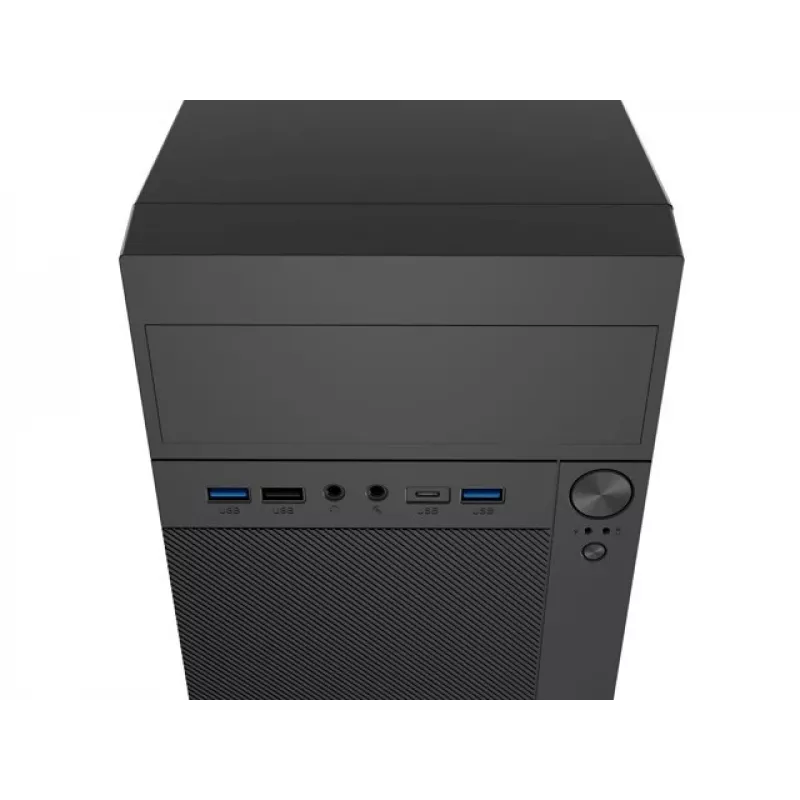 PC skriňa NATEC Helix Mini Tower čierna — microATX/Mini-ITX, 3×3,5
