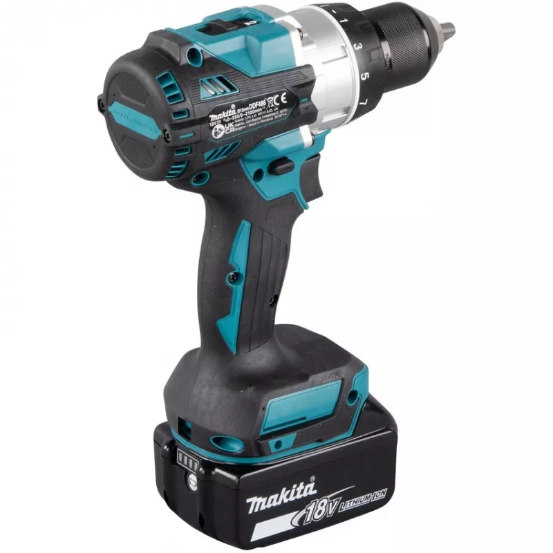 Makita DDF486RTJ Vŕtačka 2100 ot/min 2,6 kg čierna, modrá