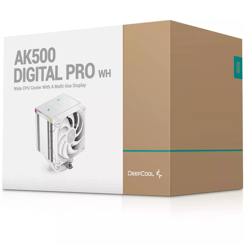 Chladenie DeepCool AK500 DIGITAL PRO WH (R-AK500-WHAPMN-G)