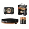 Čelová lampa Duracell DH400 čierna, oranžová