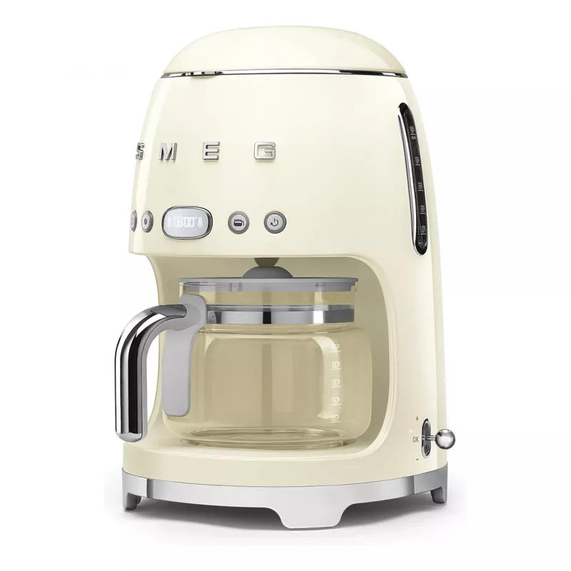 Smeg 50's Style DCF02CREU kávovar 1,25 litra krémový