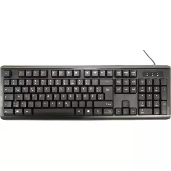 Inter-Tech AC KB-102DE stolný USB čierny 1000dpi 105 tlačidiel káblový (88884138)
