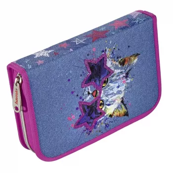 Hama Crazy Cat 00139125 plnené peračník, modro-ružový