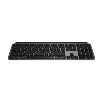 Logitech MX Keys S for Mac klávesnica kancelária RF Wireless + Bluetooth QWERTZ nemecká hliník biela