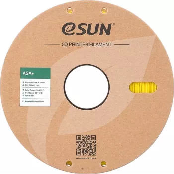 ASA 1,75mm žltá 1kg ESUN 3D-FILAMENT s papierovou cievkou (ASA)