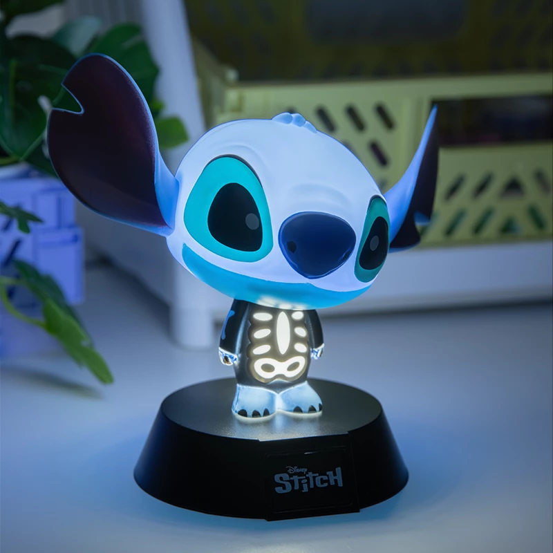 Stolová lampa Paladone Stitch Skeleton Icon Light – figúrka nočné svetlo