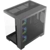 Silentware View A-RGB čierna PC skriňa VIEWčierna — Mid-Tower skriňa s A-RGB osvetlením