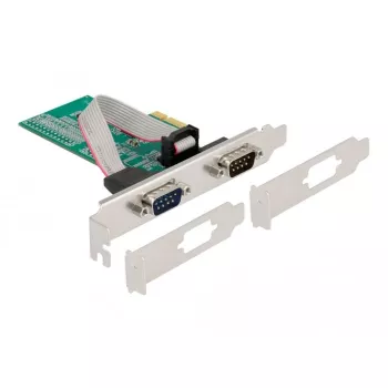 DeLOCK 89555 PCIe sériová adaptérová karta - 2 x RS-232