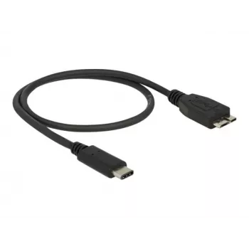 USB kábel DeLOCK 0,5 m USB3.1 C - MicroUSB3.1 B