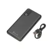 Powerbanka Extralink EPB-098B 10000 mAh, LiPo, 2× USB-A + 1× USB-C, čierna