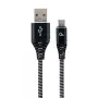 Gembird CC-USB2B-AMCM-2M-BW USB kábel USB 2.0 USB A USB C čierny, biely
