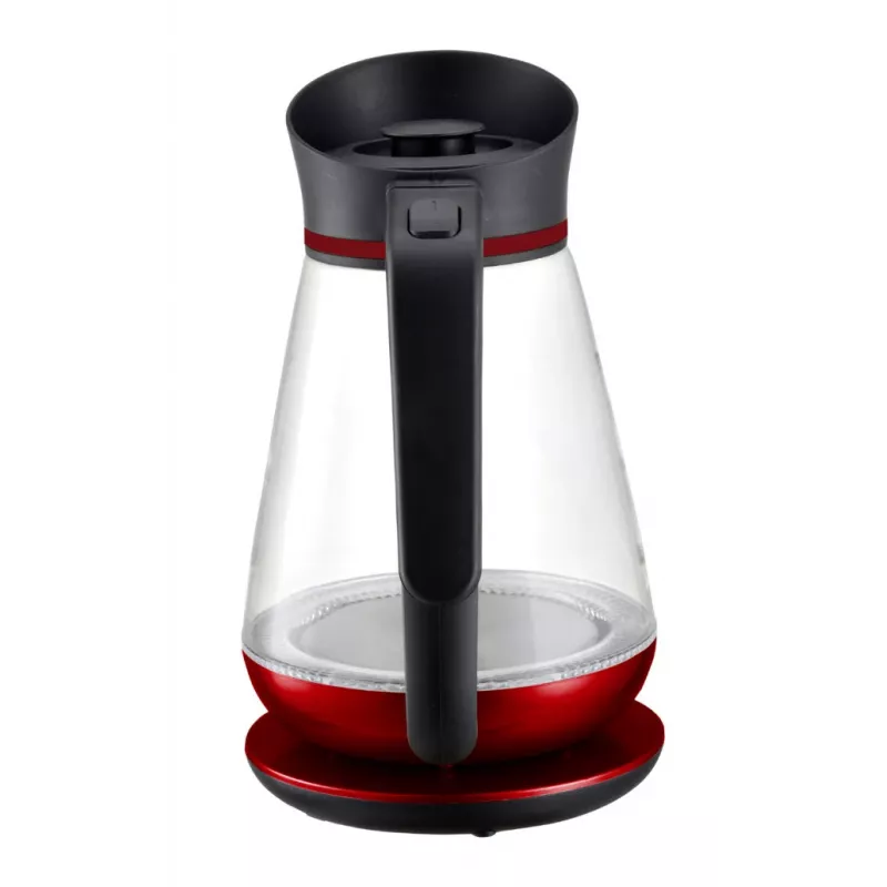 Rýchlovarná kanvica PRIME3 1,5 l 2200 W červená transparentná
