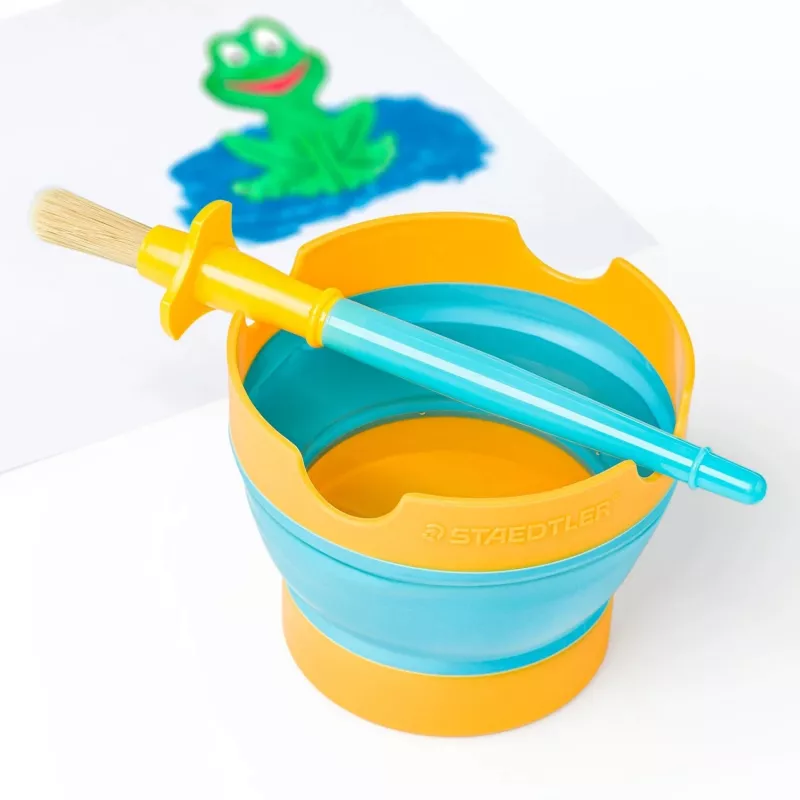 Pohár na vodu Staedtler Noris junior BK 8767 40 BK pre akvarelovú maľbu, čierny
