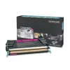 Lexmark - tonerová kazeta - 1 x purpurová - 6000 strán - LRP / LCCP (0C734A1MG)