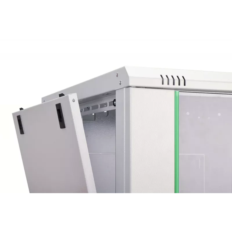 Nástenný 19-palcový rack DIGITUS Dynamic-N DN-37106 — 9U, 600x600 mm, IP20, zámok na kľúč