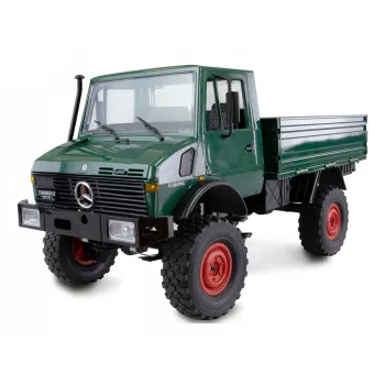 RC auto Amewi Mercedes-Benz Unimog 1:12 mierka 4WD, zelené