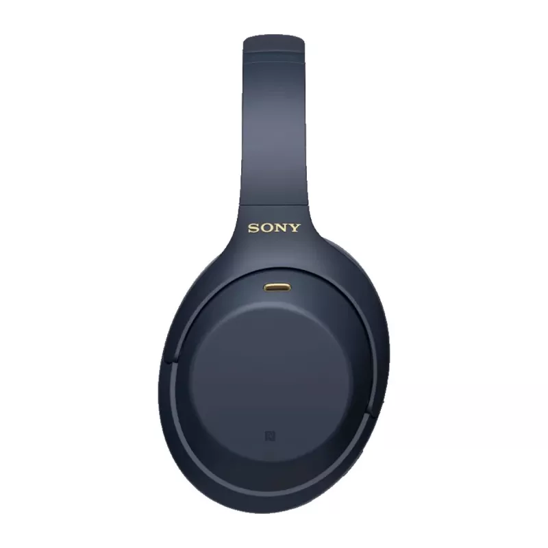 Slúchadlá Sony WH1000XM4L.CE7, circumaurálne, káblové & bezdrôtové (Bluetooth, USB-C), modré, cez hlavu