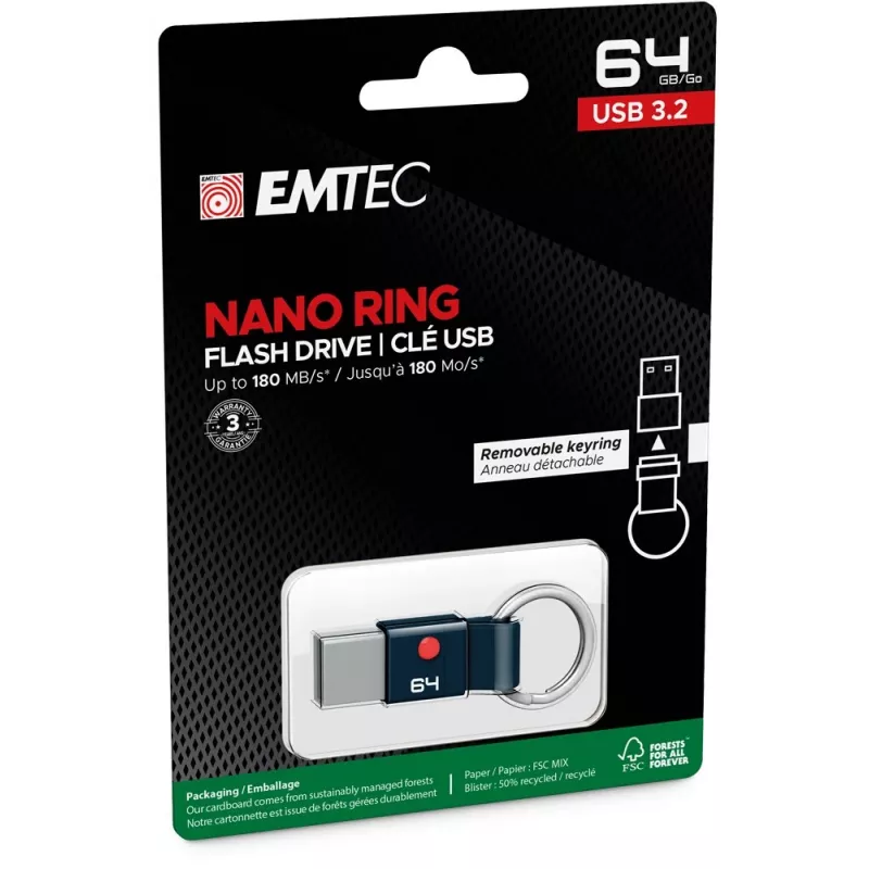 USB flash disk Emtec 64GB USB3.2 T100