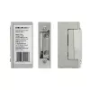 Elektromagnetický zámok QOLTEC 52459 12V symetrický s pamäťou a zámkom