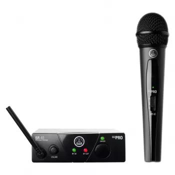 Sada bezdrôtových mikrofónov AKG WMS40 ISM 3 UHF frekvencia, prenosné lavalierové/ručné možnosti