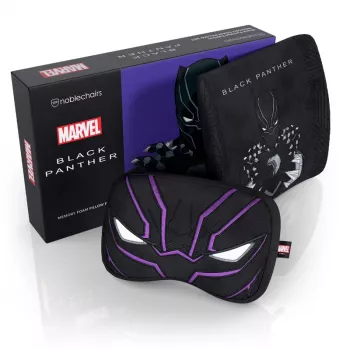 noblechairs Memory Foam súprava vankúšov - Black Panther Edition