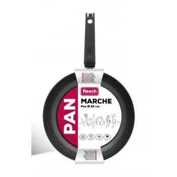 Hliníková panvica s nepriľnavým povrchom LP1003 MARCHE 28 cm čierna