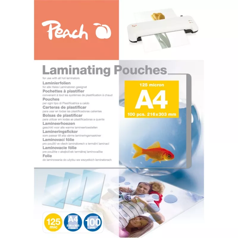 Peach PP525-02 laminovacie fólie 100 ks