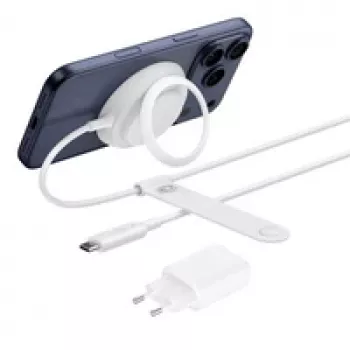 Bezdrôtová nabíjačka smartfónu Belkin WIA014kqWH – napájanie USB do interiéru, biela