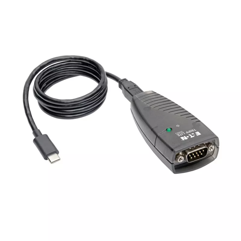 Tripp USB-C na sériový adaptér (DB9) - Keyspan, High-Speed (M/M)