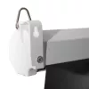 Projekčné plátno SBOX PSM-100-2 180×180 cm manuálne na nástennú/stropnú montáž