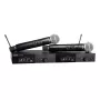 Shure SLXD24DE/B58-G59 – digitálny duálny bezdrôtový systém s dvoma vysielačmi/ručnými mikrofónmi (470 – 514 MHz)