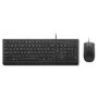 Káblová súprava klávesnice a myši Lenovo Essential 4X31R64445 — USB káblová full-size klávesnica a káblová USB myš