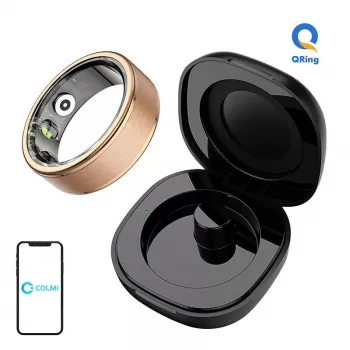 Smart Ring Colmi R03 20,3 mm veľkosť 11 zlatý — Colmi R03 Smart Ring, 20,3 mm, veľkosť 11, zlatý povrch
