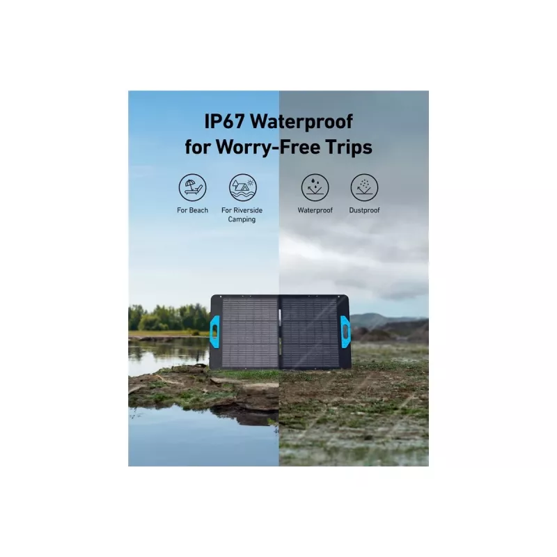 Anker SOLIX PS100 solárny panel 100 W monokryštalický kremík