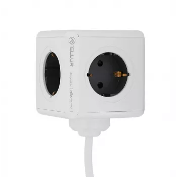 Predlžovacia zásuvka Tellur Power Cube Extended 4 zásuvky 2 USB porty