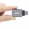 UNITEK Y-A025CGY kábelový interface/genderový adaptér USB Type-C na USB Type-A, kov