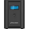 PowerWalker VI 1200 SHL UPS line-interactive 1200 VA (1,2 kVA), 600 W, 4 zásuvky (2x Schuko, 2x IEC C13), USB, LCD, čierny