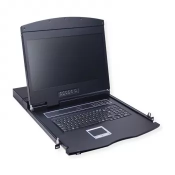 VALUE 19 palcová LCD KVM konzola. 19 palcov. VGA. USB+PS/2. UK