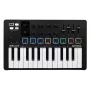 MIDI kontrolér ARTURIA MiniLab 3 — 25-klávesová kompaktná USB-MIDI klávesnica s MIDI výstupom, viacfarebne podsvietené pady