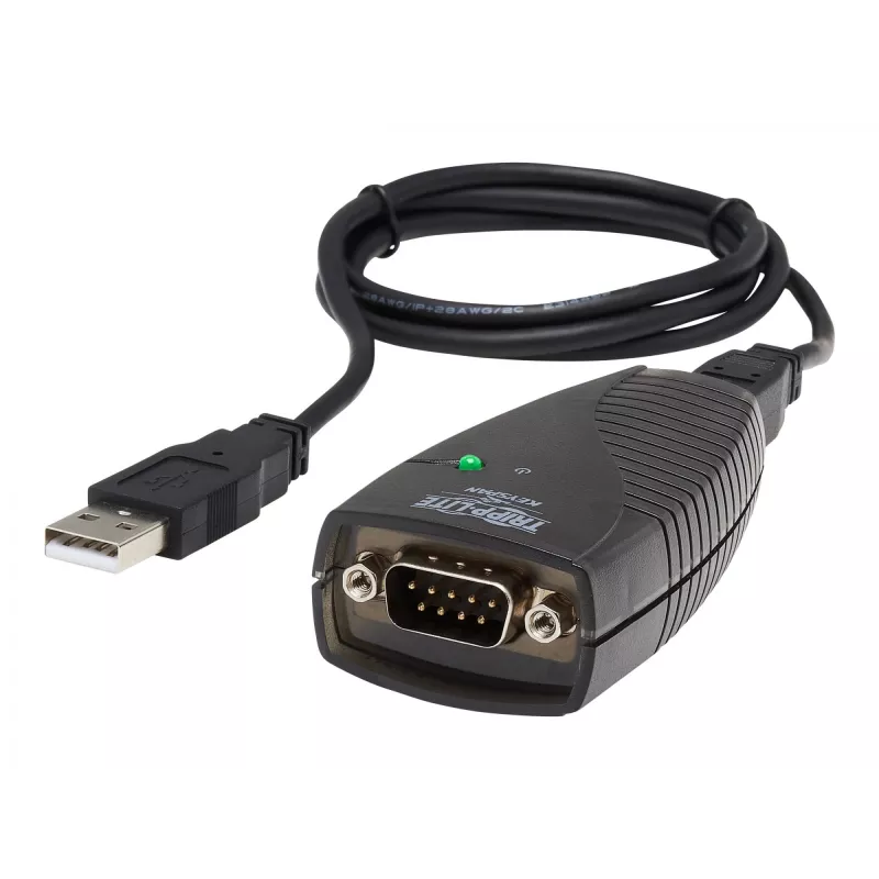Tripp Lite USA-19HS Keyspan USB na sériový adaptér – USB-A samec na DB9 RS232 samec – 0,91 m – TAA (USA-19HS)