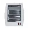 Kremenný elektrický ohrievač ESPERANZA EHH010 400W/800W, biely, 1,2 m kábel, tlačidlá, nastaviteľný termostat