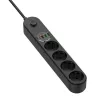 Predlžovacia zásuvka ColorWay CW-CHE44PDB — 4 zásuvky AC, 2 USB porty