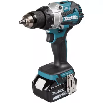 Makita DHP489RTJ Akumulátorový skrutkovač/rázový uťahovač 1800 ot/min čierny, modrý