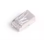Konektor RJ45 tienený kat.6 univerzálny drôt/lanka 8P8C 100 ks